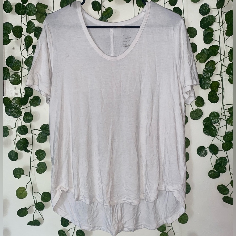 Large white t